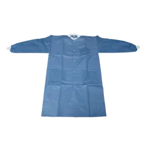 Surgical Medical Disposable Sms Pp Non Woven Lab and Dust Coat for Adults