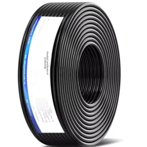 TRVV Highly Flexible Black Oil-Resistant Cable with Non-Oxidizing Copper, 2/3/4/5-Core