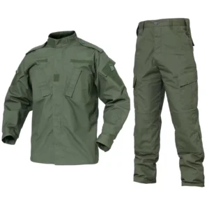 Tactical Combat ACU Suit, Olive Green Digital Camo Training and Hunting Uniform