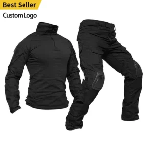 Tactical G2 Green Frog Suit Camouflage Hunting Suit Men’s Long Sleeve Camo Shirt and Pants Israel Combat Camo Uniform