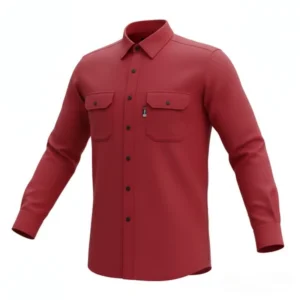 Tear Resistant Waterproof Cotton Long Sleeve FR Work Mechanic Shirt NFPA 2112 Compliant EN ISO 11612 Fireproof