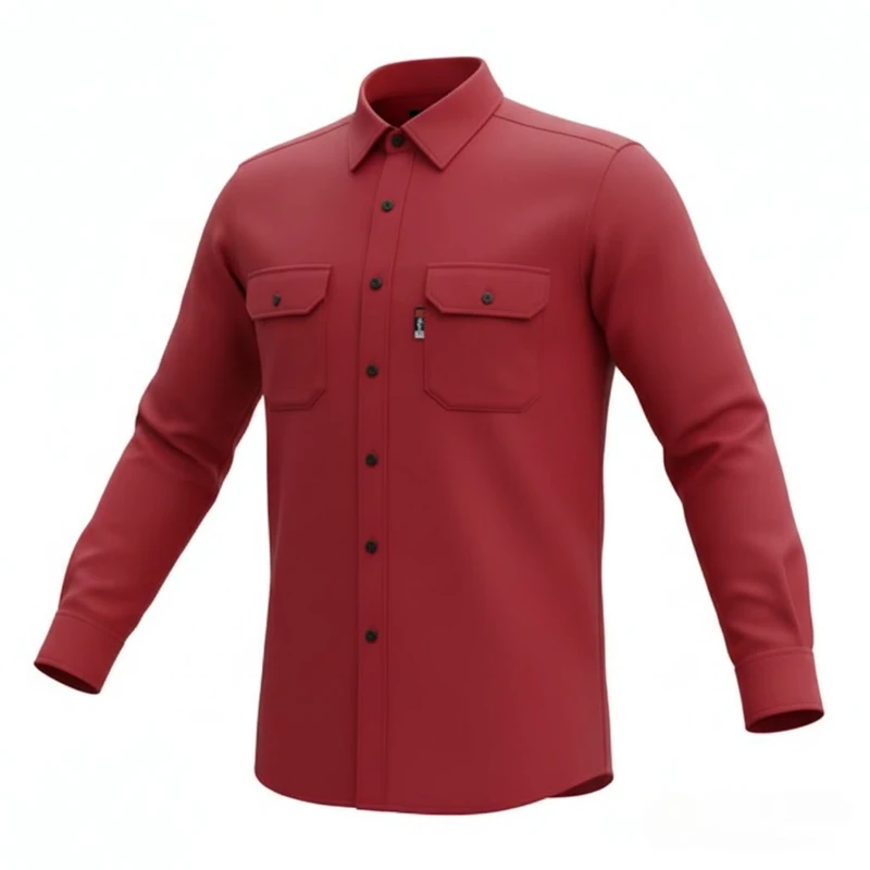Tear Resistant Waterproof Cotton Long Sleeve FR Work Mechanic Shirt NFPA 2112 Compliant EN ISO 11612 Fireproof