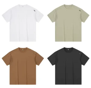 Tee Shirt Manufacture Polyester Cotton Embroidered Jersey Blank Soft Unisex Custom Heat Transfer Printing logo T shirt