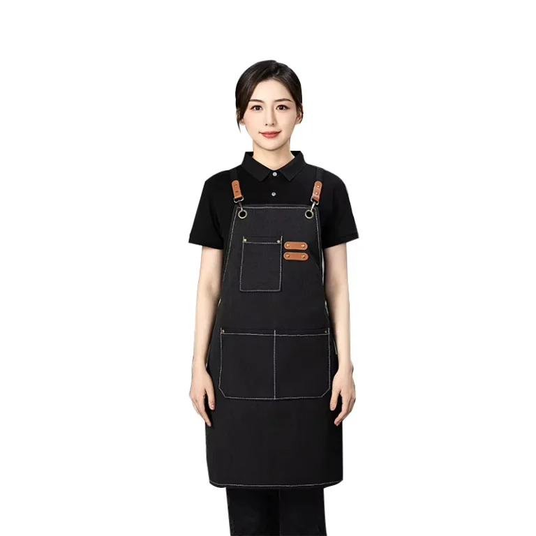 The-Factory-Customizes-Waterproof-and-Oil-resistant-Canvas-Aprons-for-Cafe-restaurant-and-bar-Uniforms-That-Are-Unisplendable