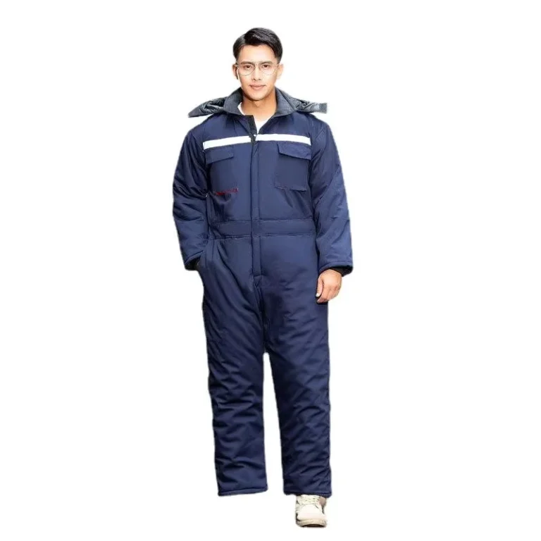 Thickened-Cotton-Padded-One-Piece-Winter-Overalls-Waterproof-Polyester-Cotton-Jacket-Suit