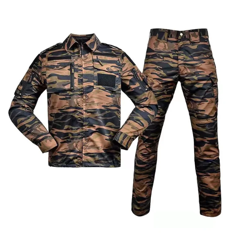 Tiger-Stripe-Polyester-Cotton-Black-and-Green-Desert-Pattern-728-Camouflage-Tactical-Combat-Uniform-Set