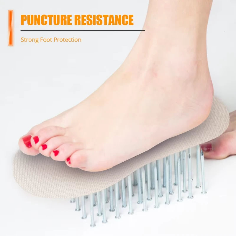 Toe Protection Insole Anti odor Puncture Prevention Insole for Safety Labor Shoe