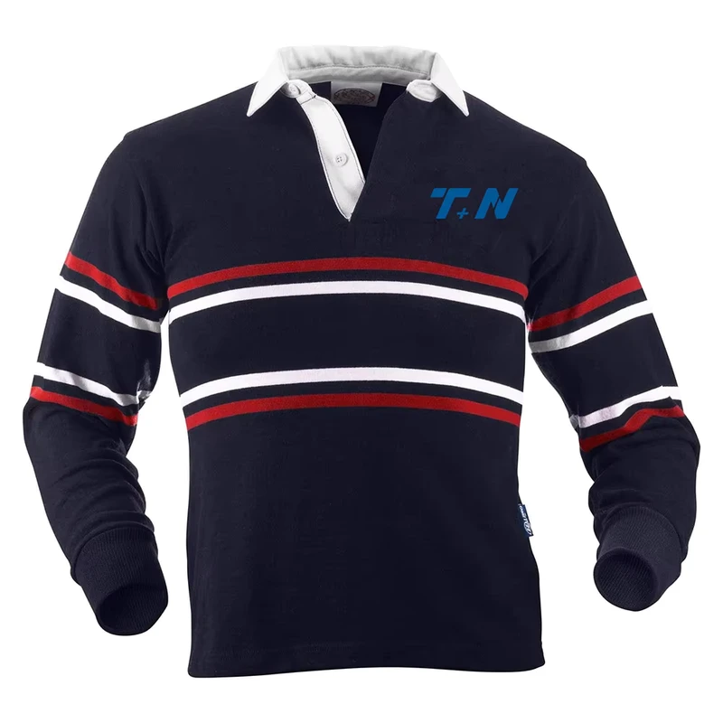 Tonton Sports High Quality Vintage Custom Heavy Cotton Sports Retro Rugby Polo Shirt Jerseys