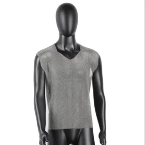 Top Chain Mail Vest Cut Resistant Stainless Steel Cut Resistance Butcher Chainmail Shirts