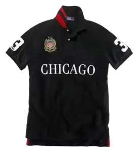 Top Quality 100% Cotton Knitted Custom Embroidery Logo Breathable New York Polo Shirt Casual Brand CityTops Men Polo Shirt
