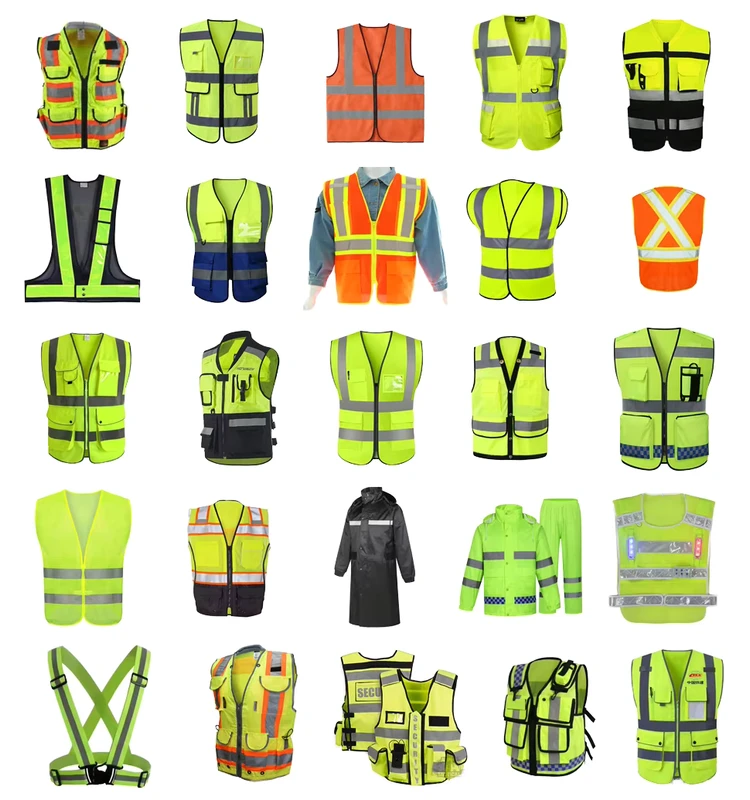 Traffic-Road-Work-Safety-Reflective-Running-Tactical-Rescue-Paramedic-Trousers-Gear-Uniform-Helmet-Belt-Vest
