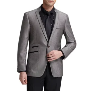 Two Button Black Blazer Jackets Slim Fit Men Suit 3 Piece Pants Suit for Women