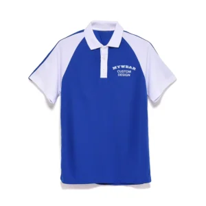 Two Color Polo Shirt Sport Golf Polo Tshirts Uniform Quick Dry Polyester Anti Wrinkle Custom Designed Make Your Brand