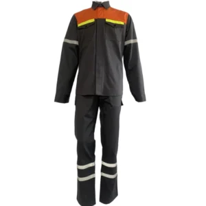 Two-Piece Flame-Resistant Fire-Retardant Workwear Pants and Jacket