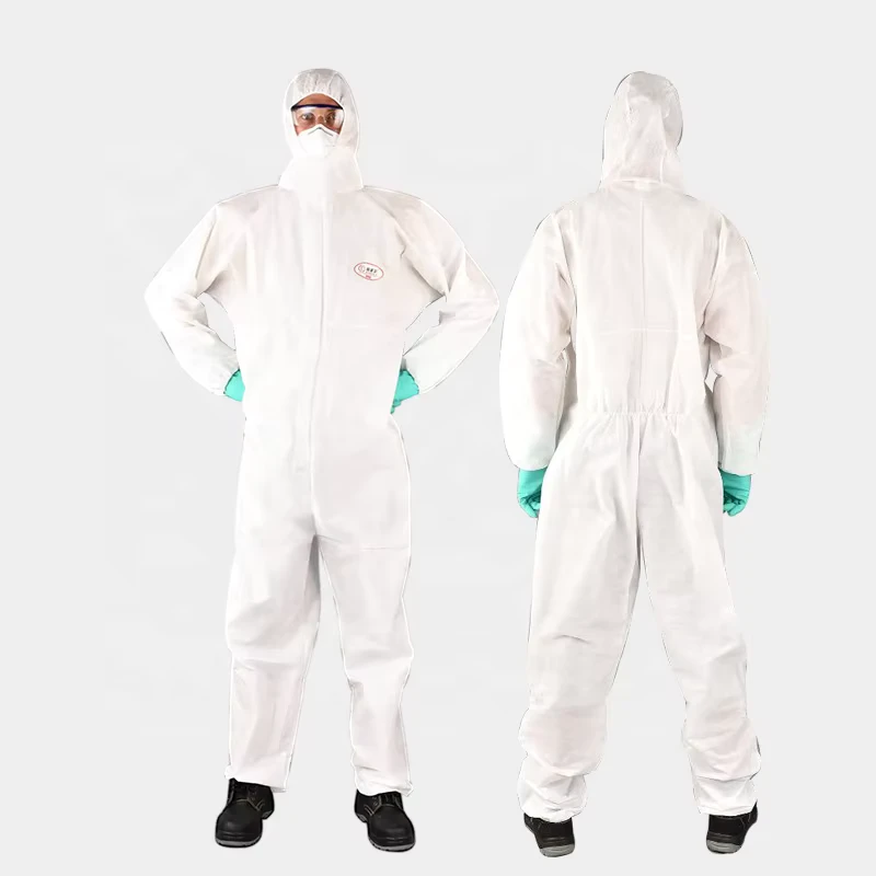 Type 5 6 Basic Industrial Protection Disposable Coverall