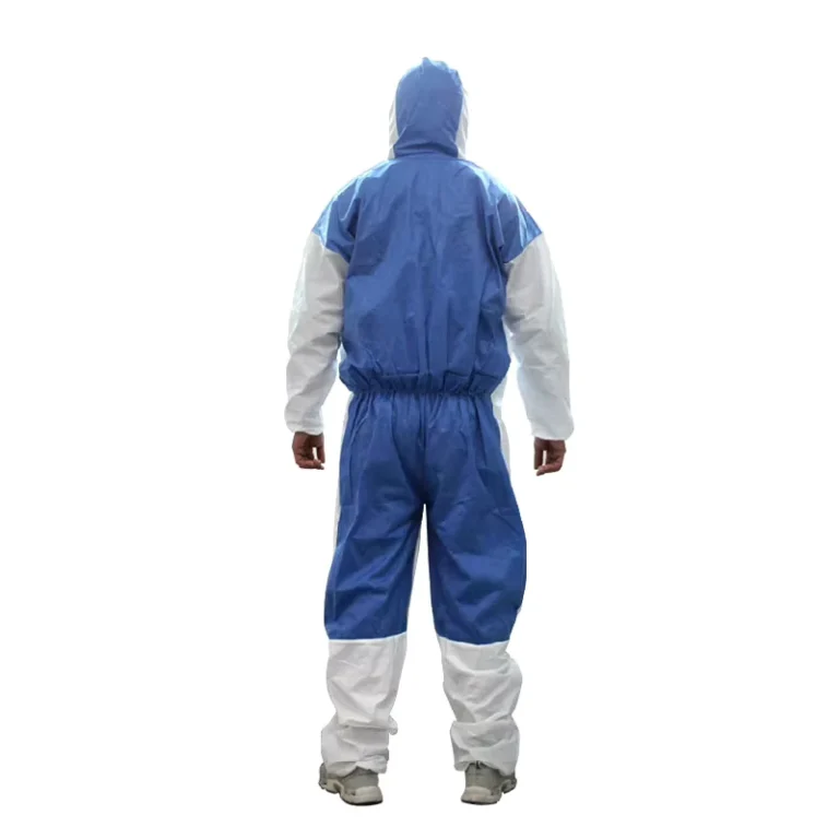 Type-5-6-Coverall-Safety-Clothing-With-Hood-Microporous-SMS-Back-Blue-Patchwork-Clothes
