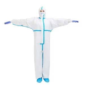 Type 56 Disposable Protective Coverall Microporous Non Woven Lab Overall Custom Support OEM Manufacturer Supply