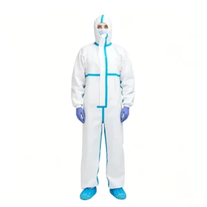 Type 56 Low Price Disposable Protection Coveralls Microporous Coverall Customization Support with Hood and Without Bootcover