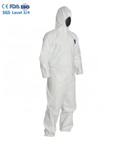 Tyvek Classic Xpert Suits Disposable Nonwoven Coverall Type 5/6 Waterproof Coverall 60g Safety Products for Personal Protection