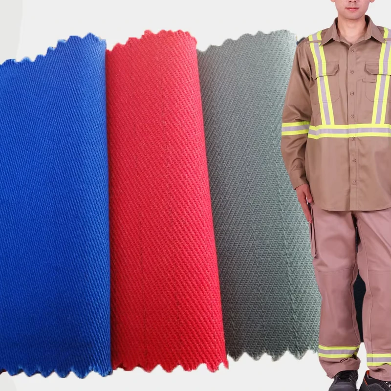 UL Certified ARCSAFE DROTEX CNFR07 Cotton Nylon Anti Arc Flame Resistant Fabric for FR Clothing