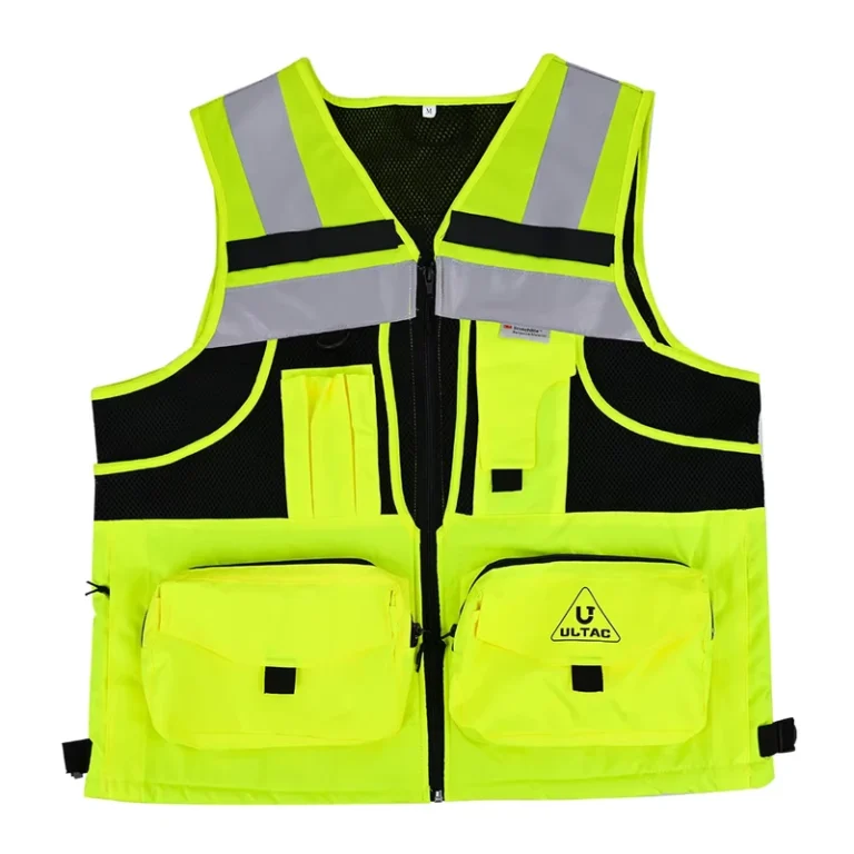 ULTAC-Hi-Vis-Safety-Vest-OEM-Logo-Industrial-Multi-Pockets-for-Safety-Vest-Breathable-Mesh-Design-Oxford-Fabric-Safety-Vest