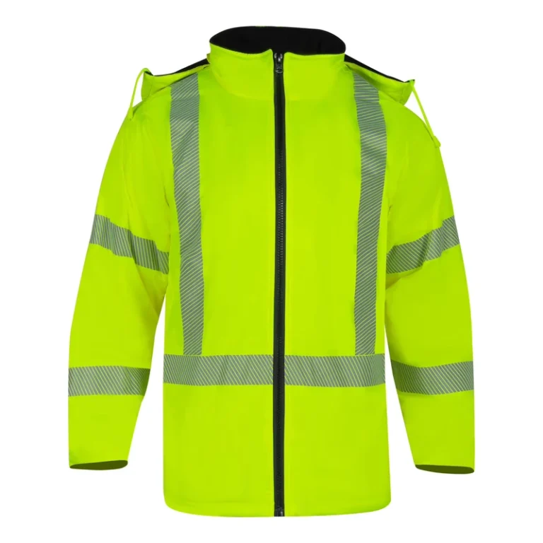 US-STOCK-High-Visibility-Safety-Jacket-ANSI-Class-3-Reflective-Waterproof-Hi-Vis-Work-Coat-for-Construction-Men