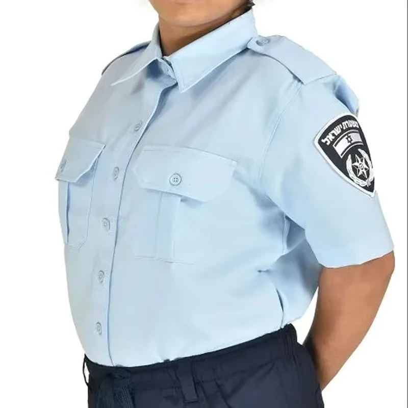 Uniform Shirt Security Guard Uniforms Different Colors Short Sleeve OEM Logo