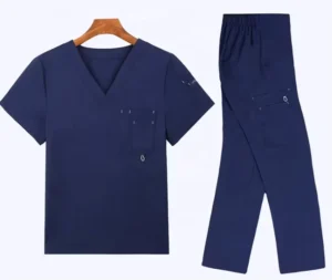 Uniform Suppliers Customized Medical Padded Overalls Hospital Nursing Surgical Gowns Scrubs Uniforms Sets