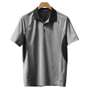 Uniform Tshirt Grey Breathable Golf Dri dry Fit Polo T Shirt