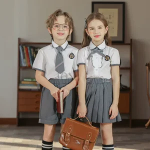 Uniform With Bow Tie Uniform for Boys and Girls in Schools and New Style Children’s School Uniform