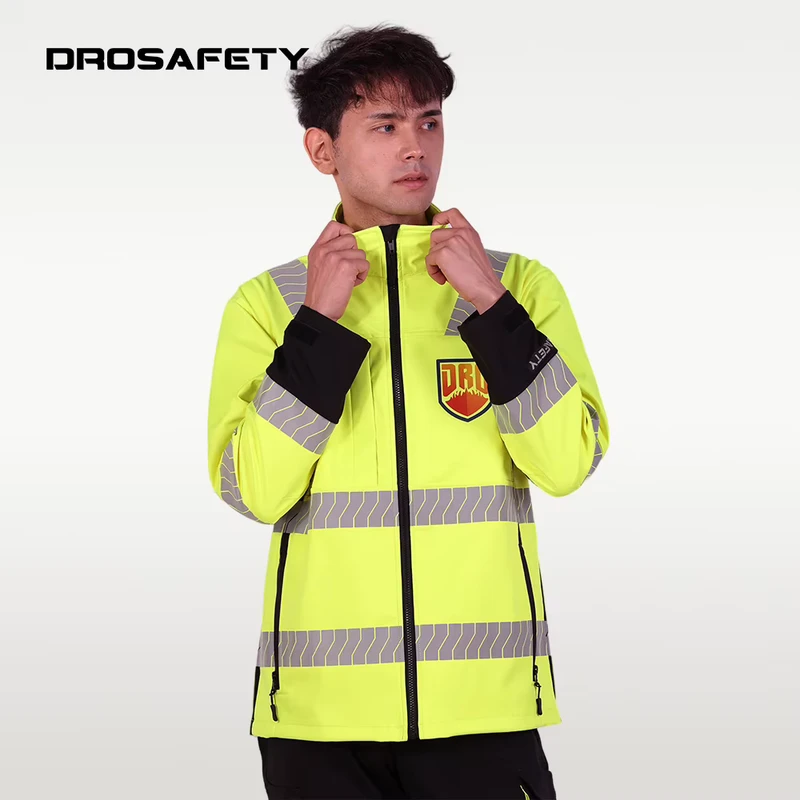 Uniform Work Clothes Firefighting Safety Workwear Winter Hi Vis Fire Resistant Work Wear Safety Jackets