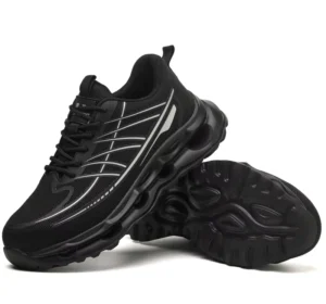 Unisex 10KV Electric-Insulated Anti-Smash Anti-Puncture Steel-Toe Safety Shoes Non-Slip Work Shoes for Construction Sites