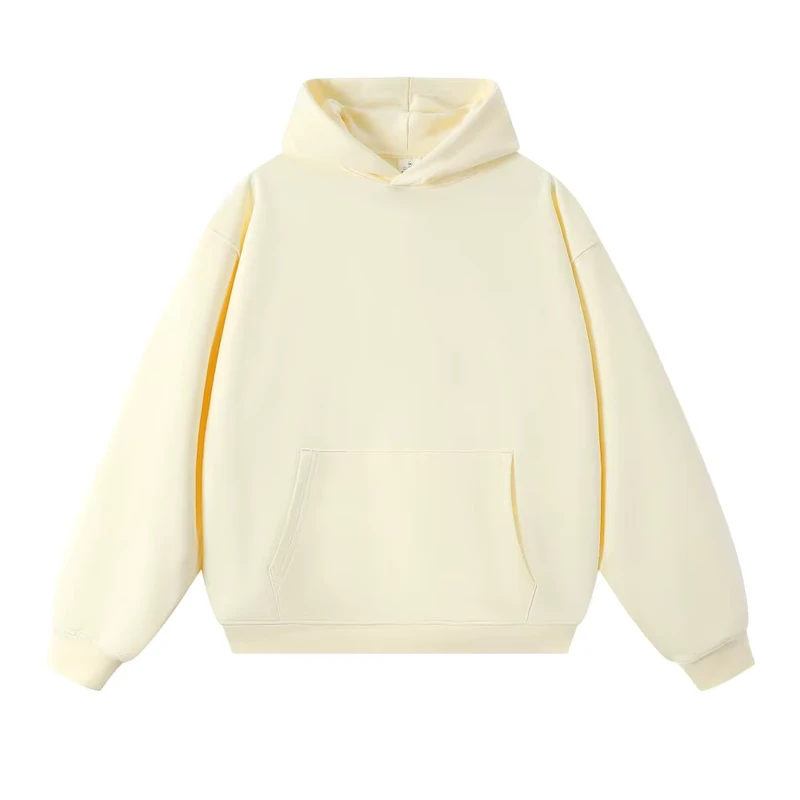 Unisex 380gsm Knit Sweater Pullover Custom Logo Solid Pattern Streetwear Crewneck Sweatshirt for Autumn Season