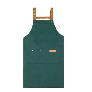 Unisex Adjustable Nail Tech Bib Custom Logo Kitchen Apron for Restaurants Cafes Bars Salons Kitchen Accessories