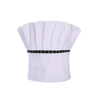 Unisex Adult Size Adjustable Elastic Band Chef Cap Kitchen Chef Hat for Cooking Shower Cap