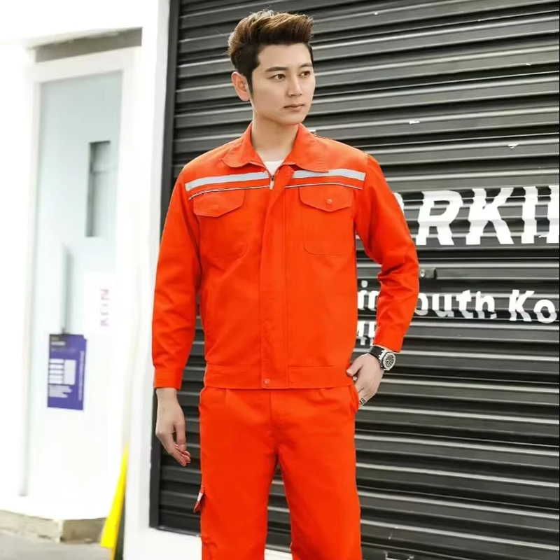 Unisex Anti-Static Breathable Cotton Polyester Workwear