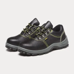 Unisex Anti-Static Leather Safety Shoes With Steel Toe