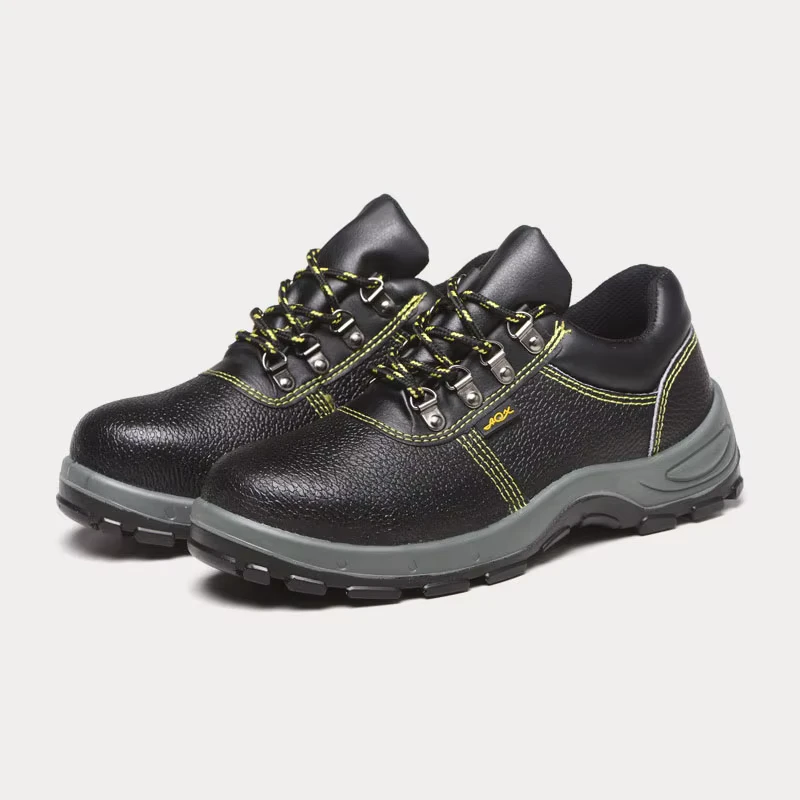 Unisex Anti-Static Leather Safety Shoes With Steel Toe