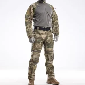 Unisex Autumn Anti-Static Breathable Knitted Printed Camouflage G3 Tactical Frog Training Pants