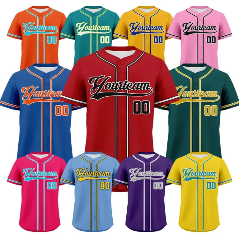 Unisex-Baseball-Jersey-United-States-Hip-Hop-Style-Button-Down-Digital-Print-Striped-Custom-Uniform