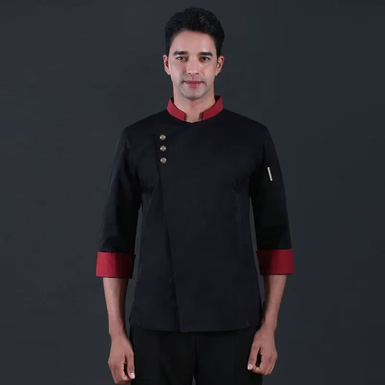 Unisex-Breathable-Double-Breasted-Chef-Jacket-for-Restaurant-Kitchens