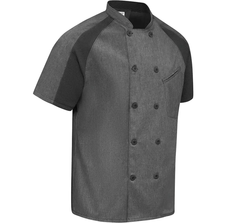 Unisex-Chef-Coat-Jacket-Snap-Long-Short-Sleeve-Chef-Shirt-Restaurant-Kitchen-Hotel-Chef-Uniform