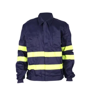 Unisex Cotton Flame Resistant Firefighting Jacket Safety Apparel for Adults