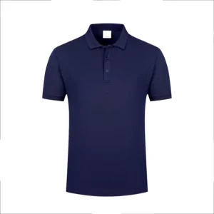 Unisex Custom Embroidered Polo T Shirts with Hard Collar Man’s Short Sleeve Knitted Anti Wrinkle 3D Letter Pattern T Shirt
