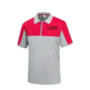 Unisex Custom Logo Logistics Workwear Soft Breathable Polo Shirt