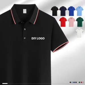 Unisex Custom Solid Quick Dry Cotton for T Shirt Knitted Work Uniform Sublimation Embroidery Logo Screen Printing Men Women
