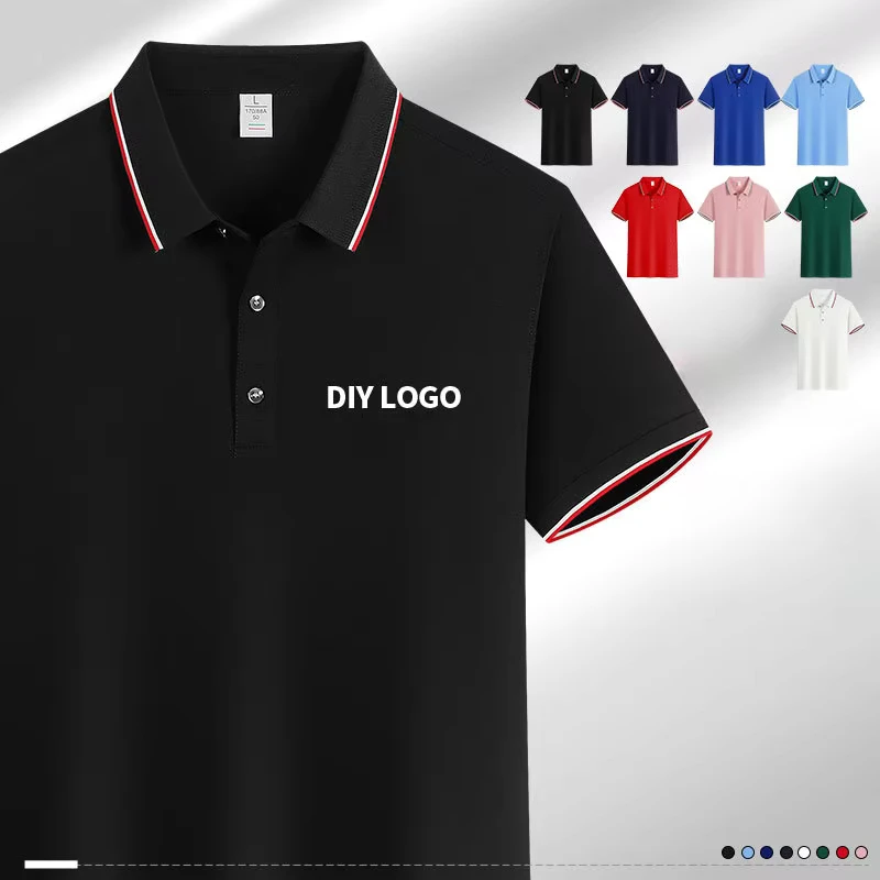 Unisex Custom Solid Quick Dry Cotton for T Shirt Knitted Work Uniform Sublimation Embroidery Logo Screen Printing Men Women