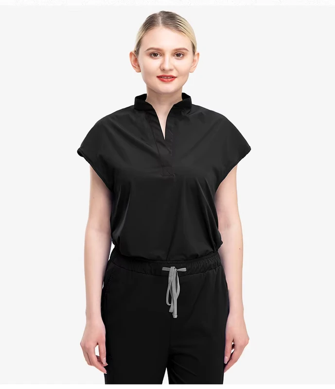 Unisex-Dental-and-Medical-Scrub-Set-for-Nurses-and-Beauty-Salon-Staff