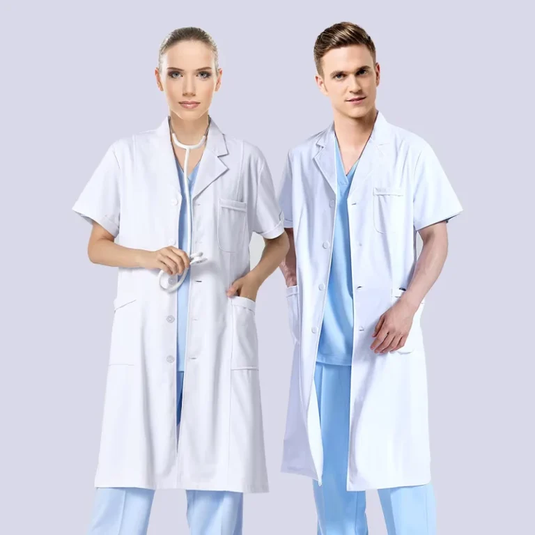 Unisex-Doctor-Uniform-Set-Cotton-Polyester-Medical-Scrub-Bottoms-OEM-Service-for-Hospitals