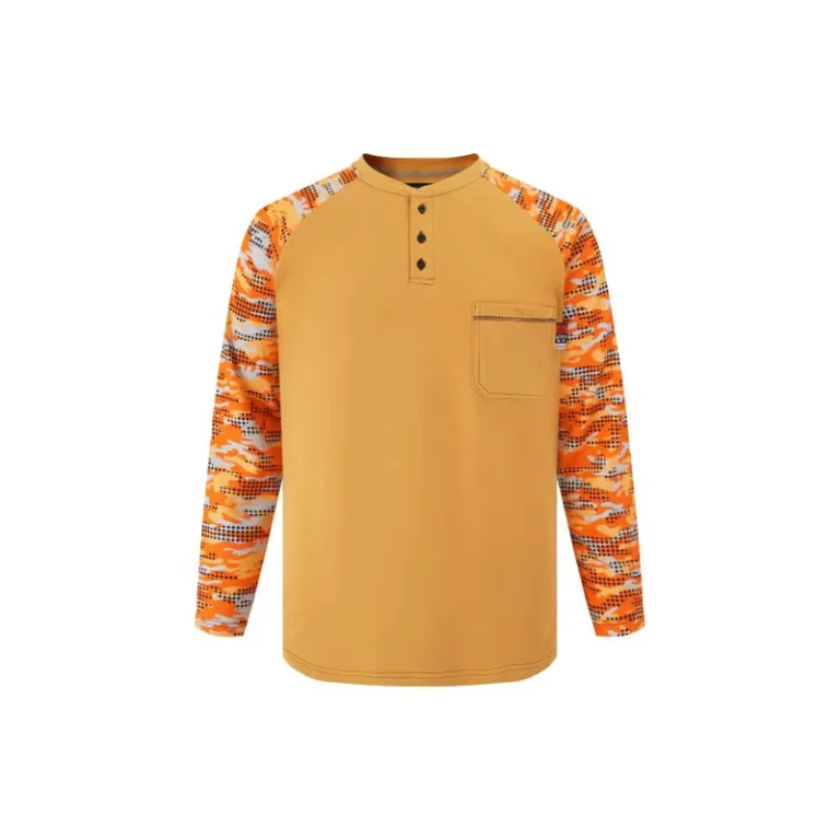 Unisex-Flame-Retardant-Cotton-Work-Shirts-EN-ISO-11612-NFPA-2112-Compliant-Breathable-Button-Up-Pocket-Construction-Work-Clothes